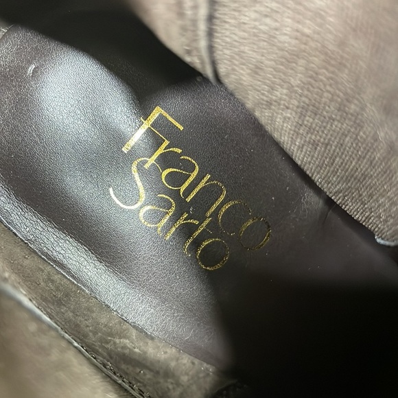 Franco‎ Sarto Odette Suede Booties sz 7.5 Brown - Picture 6 of 6
